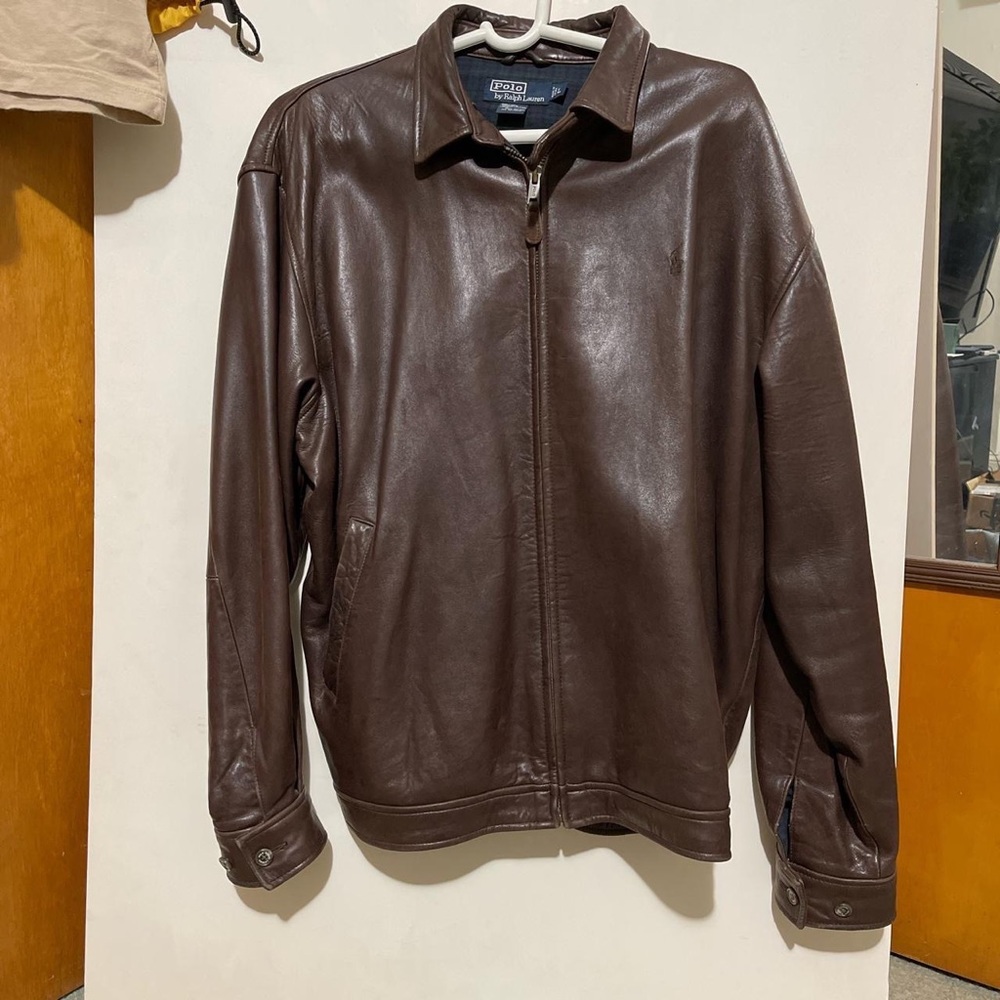 Ralph Lauren Polo leather jacket